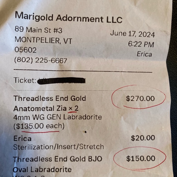 Buddha Jewelry Organics Threadless End - Picture 6 of 7